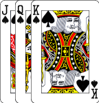 ブラックジャックでトランプカードのJからKまでの数え方イメージ画像